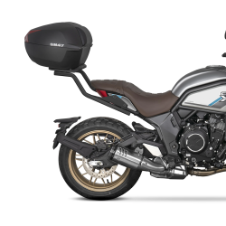 SUPPORT DE TOP-CASE SHAD POUR CFMOTO 700 CL-X HERITAGE - VUE AVEC TOP-CASE