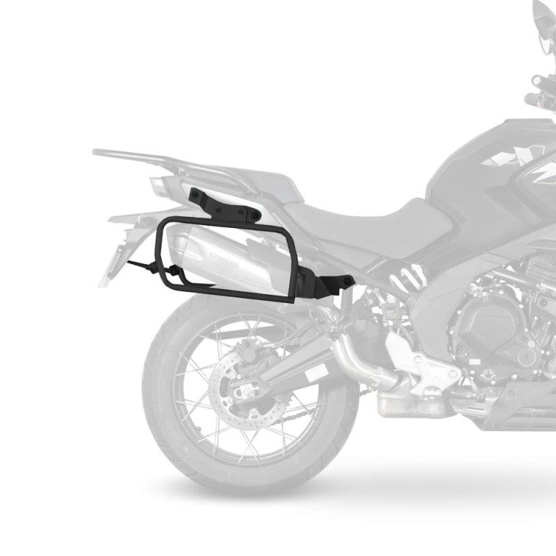 FIXATIONS DE VALISES LATÉRALES SHAD 4P POUR CFMOTO 700MT - BAGAGERIE SHAD - Audemar