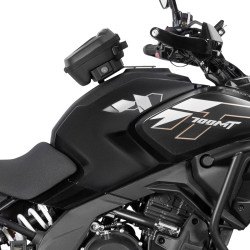 FIXATION DE SACOCHE DE RÉSERVOIR POUR CFMOTO 450 et 700MT - VUE AVEC SACOCHE DE RESERVOIR