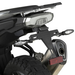 SUPPORT DE PLAQUE PUIG POUR CFMOTO 450MT - VUE MONTÉ