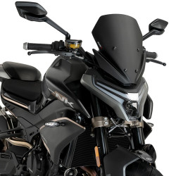 BULLE HAUTE PUIG NOIRE MATE POUR CFMOTO 800NK