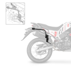 FIXATIONS DE VALISES LATÉRALES SHAD 3P POUR HERO XPULSE 200 4V PRO