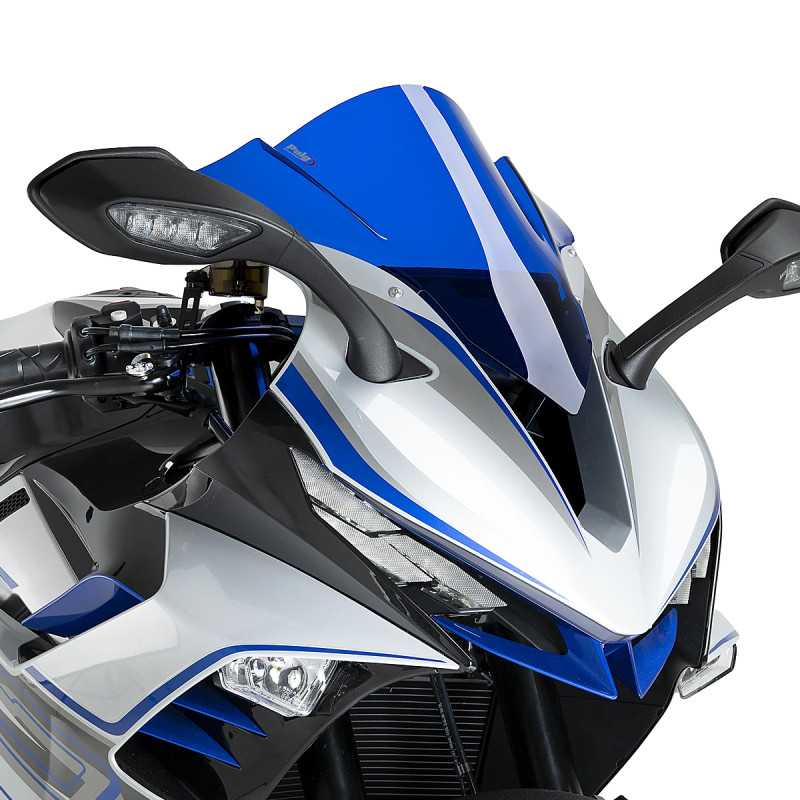 BULLE Z-RACING PUIG BLEUE POUR ZONTES 703RR - MOTOS SCOOTER - Audemar