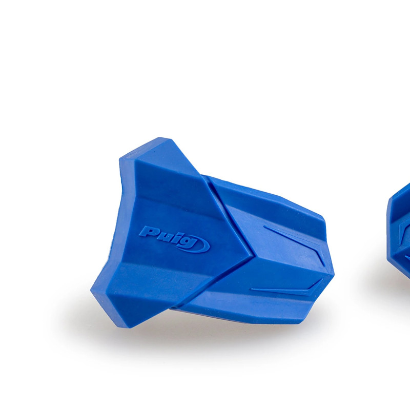 PAIRE D'INSERTS CAOUTCHOUC POUR CRASHPADS PUIG R19 - MOTOS SCOOTER - Audemar