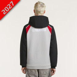 SWEAT ZIPPÉ À CAPUCHE YAMAHA REVS SALO POUR HOMME - VUE DE DOS