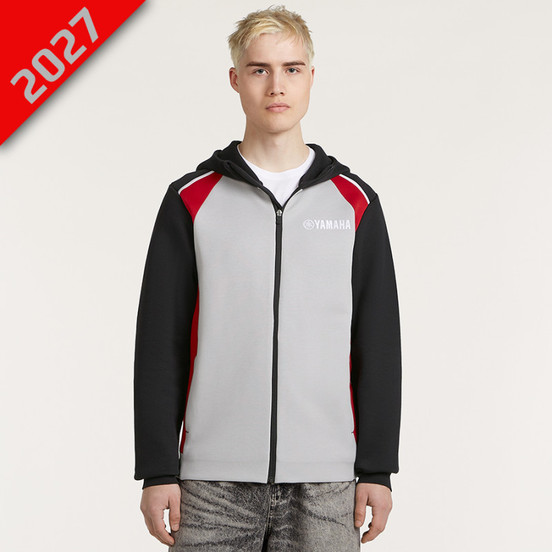 SWEAT ZIPPÉ À CAPUCHE YAMAHA REVS SALO POUR HOMME - YAMAHA Sportswear - Audemar