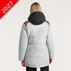 BLOUSON À CAPUCHE YAMAHA REVS ANKARA POUR FEMME - LOGO BRODÉ DOS