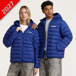 DOUDOUNE À CAPUCHE BLEUE YAMAHA - UNISEXE