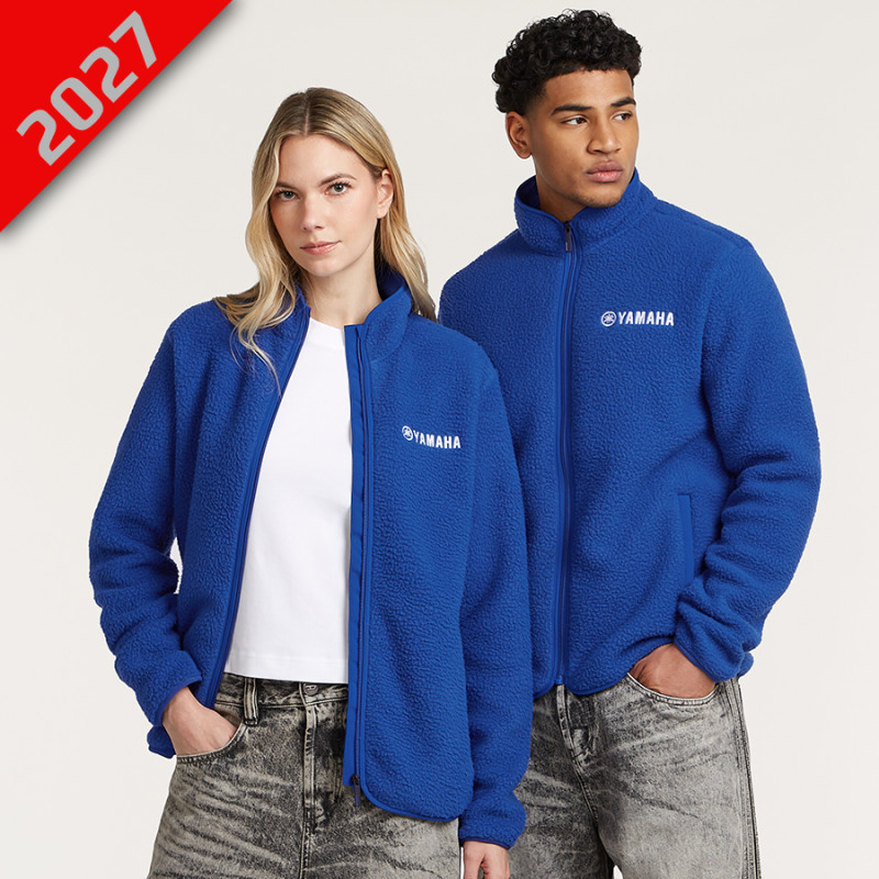 POLAIRE BLEUE UNISEXE YAMAHA KOKOLA PADDOCK ESSENTIALS - YAMAHA Sportswear - Audemar