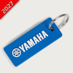 PORTE CLÉ PVC YAMAHA BLEU