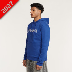 SWEAT À CAPUCHE BLEU YAMAHA -  PROFIL HOMME