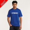 T-SHIRT BLEU UNISEXE YAMAHA PADDOCK ESSENTIALS CORS reference:QMB99ESTE00M