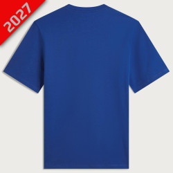 T-Shirt Bleu Yamaha Paddock Essentials - Vue De Dos Homme