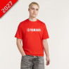 T-SHIRT ROUGE UNISEXE YAMAHA PADDOCK ESSENTIALS CORS reference:QMB99ESTFC0M