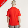 T-SHIRT ROUGE UNISEXE YAMAHA PADDOCK ESSENTIALS CORS reference:QMB99ESTFC0M