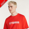 T-SHIRT ROUGE UNISEXE YAMAHA PADDOCK ESSENTIALS CORS reference:QMB99ESTFC0M