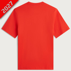 T-shirt rouge Yamaha 2027 - Unisexe - Vue de dos