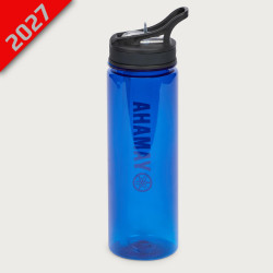Gourde bleue Yamaha Essentials, Vue arrière