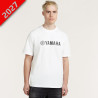 T-SHIRT BLANC UNISEXE YAMAHA PADDOCK ESSENTIALS CORS reference:QMB99ESTFW0M