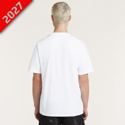 T-shirt Blanc Yamaha Paddock Essentials - Homme - Vue de dos