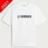 T-SHIRT BLANC UNISEXE YAMAHA PADDOCK ESSENTIALS CORS reference:QMB99ESTFW0M