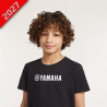 T-SHIRT NOIR ENFANT YAMAHA PADDOCK ESSENTIALS BRU reference:QMB99ESKB012