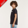 T-SHIRT NOIR ENFANT YAMAHA PADDOCK ESSENTIALS BRU reference:QMB99ESKB012
