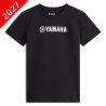 T-SHIRT NOIR ENFANT YAMAHA PADDOCK ESSENTIALS BRU reference:QMB99ESKB012