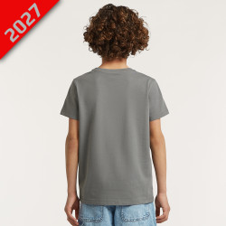 T-Shirt Gris Yamaha Paddock Essentials - Vue de dos enfant