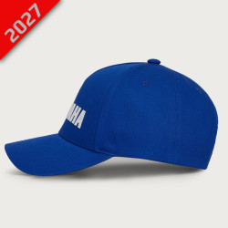 Casquette Adulte Bleue Yamaha Paddock Essentials - Unisex - Vue de profil