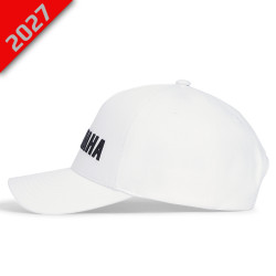 Casquette Adulte Blanche Yamaha Paddock Essentials - Unisex - Vue de profil