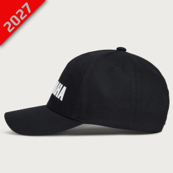 Casquette Adulte Noire Yamaha Paddock Essentials - Unisex - Vue de profil