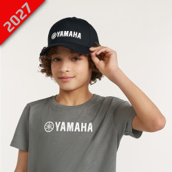 Casquette Enfant Noire Yamaha Paddock Essentials Tulsa