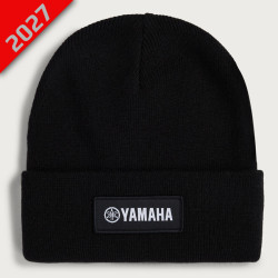 Bonnet Adulte Noir Yamaha - Logo sur le front