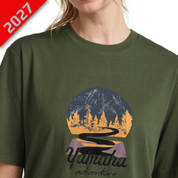 T-Shirt Unisexe Yamaha Adventure - 2027 - Logo brodé et imprimé