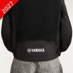 Blouson Été Noir - Yamaha - Poche interne pour protection dorsale