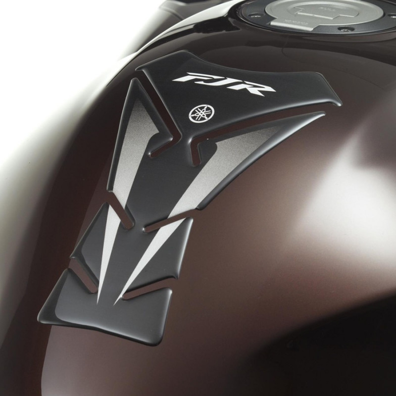 Protection Réservoir Moto Adhésive Flat Rhino - Rouge Fluo - 11.5 X 20.5 Cm - Anti-rayures & Antidérapante