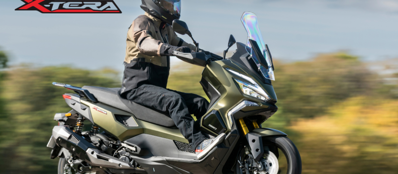 Kymco X-TERA 350, le nouveau Maxi-Scooter polyvalent ! 