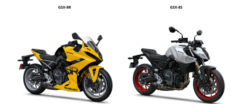 GSX-8R - GSX-8S - GSX-8T - GSX-8TT